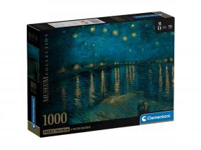 Museum Collection: Csillagos éj a Rhone fölött 1000 db-os puzzle - Clementoni