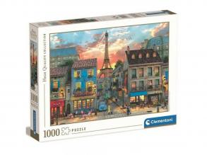 Párizs utcái HQC 1000db-os puzzle - Clementoni