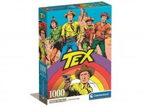 Tex képregényes HQC 1000 db-os puzzle poszterrel - Clementoni