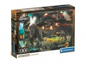 Jurassic World 1000 db-os Compact puzzle 70x50cm - Clementoni