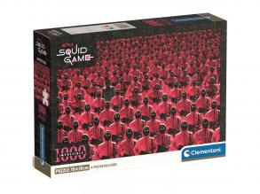 Squid Game: Nyerd meg az életed 1000 db-os lehetetlen puzzle 70x50cm - Clementoni