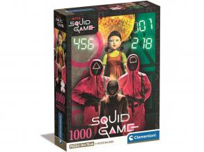 Squid Game: Nyerd meg az életed 1000 db-os puzzle 70x50cm - Clementoni