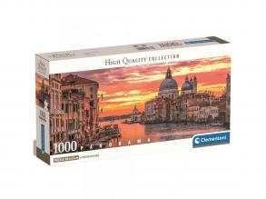 Canal Grande, Velence 1000 db-os HQC panoráma puzzle 98x33cm - Clementoni