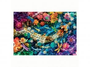 Clementoni puzzle Artwork: Koi River, 1000 darabos