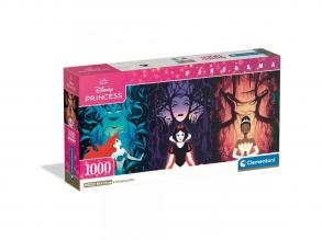 Disney - Disney hercegnők 1000 db-os panoráma puzzle poszterrel - Clementoni