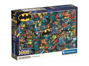 Batman 1000 db-os lehetetlen puzzle 70x50cm - Clementoni