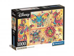Disney - Klasszikus karakterek 1000 db-os puzzle poszterrel - Clementoni