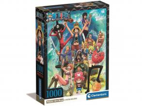 One Piece 1000db-os compact puzzle 50x70cm - Clementoni