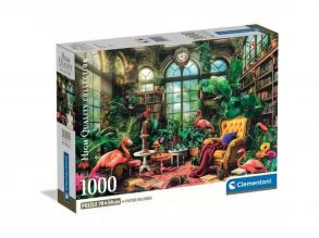 Az üvegházi könyvtár HQC 1000 db-os puzzle - Clementoni