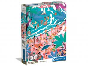 Vasárnap a strandon HQC 1000 db-os puzzle - Clementoni