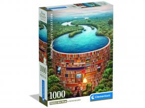 Bibliodame HQC 1000 darabos puzzle - Clementoni