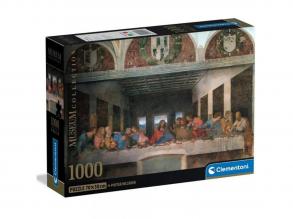 Museum Collection: Leonardo da Vinci - Az utolsó vacsora 1000 db-os puzzle - Clementoni