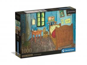 Museum Collection: Van Gogh - Van Gogh szobája Arles-ban 1000 db-os puzzle poszterrel - Clementoni