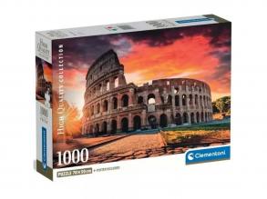 Naplemente Rómában 1000 db-os HQC puzzle poszterrel - Clementoni