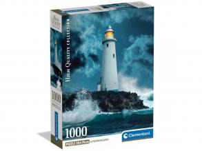 Világítótorony a viharban 1000 db-os HQC puzzle - Clementoni