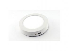 LED panel , 6W , falon kívüli , kerek , természetes fehér , Epistar chip , LEDISSIMO