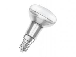 LEDVANCE , LED R50 P , LED égő , E14 , 2.6 W , 2700 K , Meleg fehér , IP20 , Átlátszó