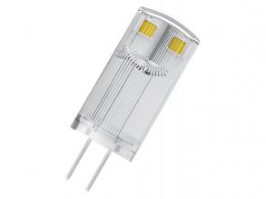 LEDVANCE , LED Pin 12V P , LED égő , G4 , 0.9 W , 2700 K , Meleg fehér , IP20 , Multi color