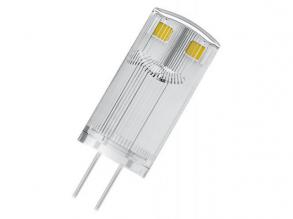 LEDVANCE , LED Pin 12V P , LED égő , G4 , 1.8 W , 2700 K , Meleg fehér , IP20 , Multi color