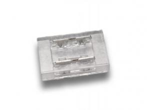 Gyorscsatlakozó , 8 mm-es DOTLESS COB LED szalaghoz , 2 pólusos , szalag-szalag toldáshoz