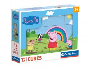 Peppa malac 12db-os mesekocka - Clementoni