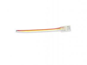 Gyorscsatlakozó , 10 mm-es CCT LED szalaghoz , 3 pólusos , vezeték-szalag toldáshoz , IP20/IP65 , MULTI SNAP