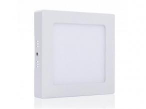 LED panel , 12W , falon kívüli , négyzet , meleg fehér , dimmelhető , Epistar chip , LEDISSIMO