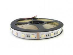 LED szalag , 5050 , 60 led/m , 24 W/m , RGB-CCT , 5in1 chip , 12 mm , 24 V DC , IP65