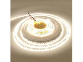LED szalag , 24 Volt DC , 2835 , 240 LED/m , 20 W/m , természetes fehér , 3000 lm/m , 5 év garancia