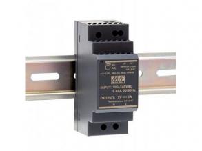 LED tápegység , Mean Well , HDR-30-12 , 12 Volt , 30 Watt , DIN sínre szerelhető , ipari