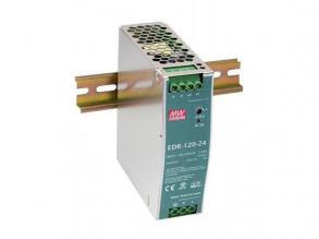 LED tápegység , Mean Well , EDR-120-12 , 12 Volt , 120 Watt , DIN sínre szerelhető , ipari