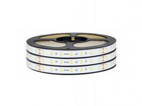 MARATHON LED szalag , áramgenerátoros IC-vel , 24 Volt DC , 2835 , 70 led/m , 6 W/m , meleg fehér , 140 lm/W , IP65