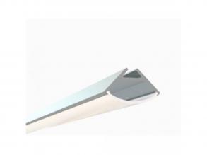 964 VL eloxált alumínium sarokprofil LED szalaghoz 2m, CORNER-V