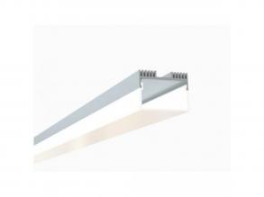 2147 VL eloxált alumínium U profil LED szalaghoz 2m, SZÉLES