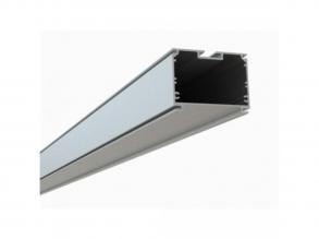 540 VL Lineáris eloxált alumínium U profil LED szalaghoz 2m, BOW-BOX