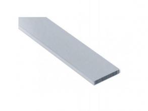 Aluminium lapos profil LED szalaghoz , alu profil , 2 méter/db , 20 mm x 3 mm