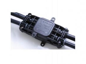 Vízmentes kötődoboz kábeltartóval , szilikon GÉLLEL , 3 x 10 mm2 sorkapoccsal , kültéri , IP68 , STEAB Paguro Maxi , 5660/4