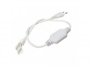 Betápkábel , dugvillás , IP65 , kültéri LED szalaghoz