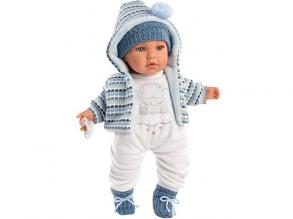 Llorens: Enzo 42cm-es síró baba elefántos ruhában