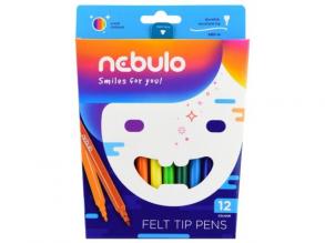 Nebulo: Filctoll színes 12 db-os szett