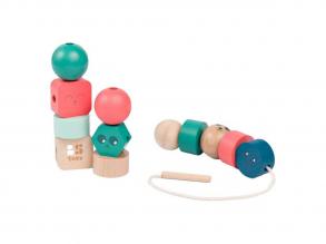 BS Toys fa gyöngyfűző szett junior  13 darabos