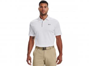 Tech Polo Under Armour férfi fehér színű golf póló