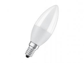 OSRAM , LED VALUE CLASSIC B , LED égő , E14 , 7.5 W , 6500 K , Hideg fehér , IP20 , Fehér 2 db
