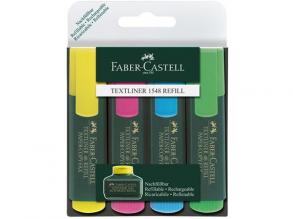 Faber-Castell: Színes szövegkiemelő 4db-os