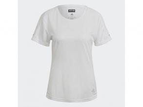 Run It Tee W Adidas női fehér színű futó póló