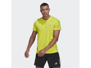 Own The Run Adidas férfi sárga színű futás póló