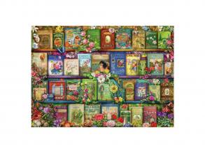 Vintage kertészeti könyvek puzzle, 1000 darab.