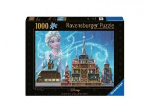 Disney kastélyok Puzzle Elsa, 1000 darabos