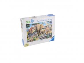 Ravensburger Puzzle: Baby Love állatkölykök - 500 darabos, extra nagy