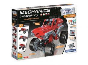 Mechanikai labor Monster Truck 10 az 1-ben építőjáték - Clementoni